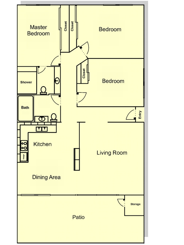 Arbor Glen 3 bed-rev.jpg - Arbor Glen Apartment Homes