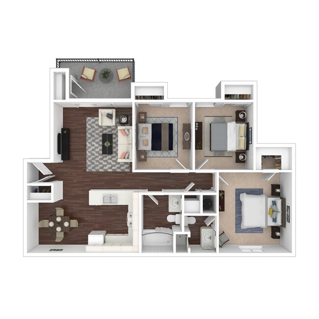 Floorplan - Hastings Park Apartments