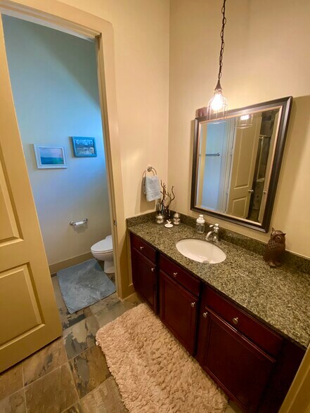 Primary vanity in master bath - 1728 W 25th St