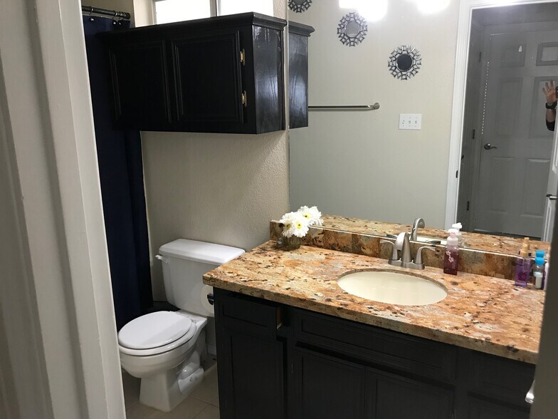 Second bathroom with tub. - 1801 Lexington Circle