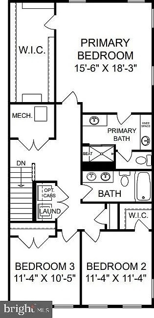 Floor plan Upper Level - 2472 Metrobus Aly