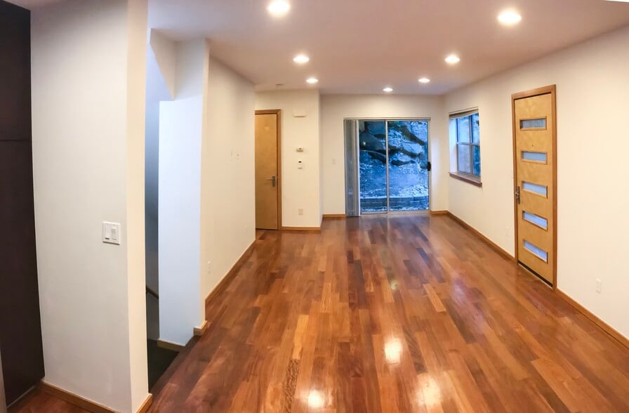 View of living room from kitchen - 564C Galer St