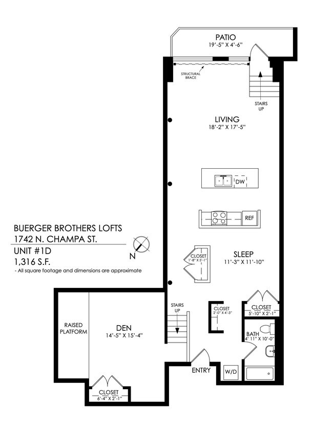 Floorplan - Buerger Brother Lofts