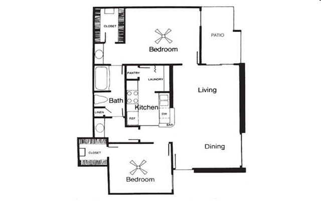 E Plan - Applewood Village Apartments