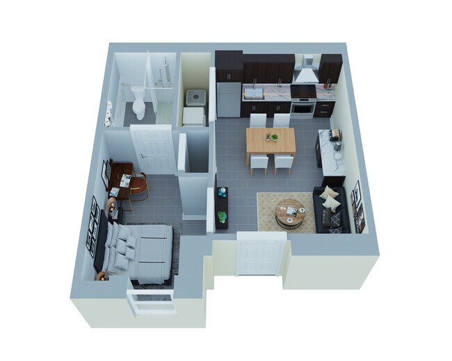 Apt 2 - 1 Bedroom, 1 Bath - The Eleanor