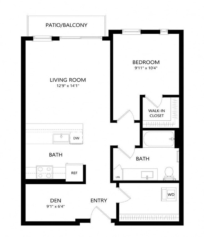 Floorplan - Windsor Queen Anne