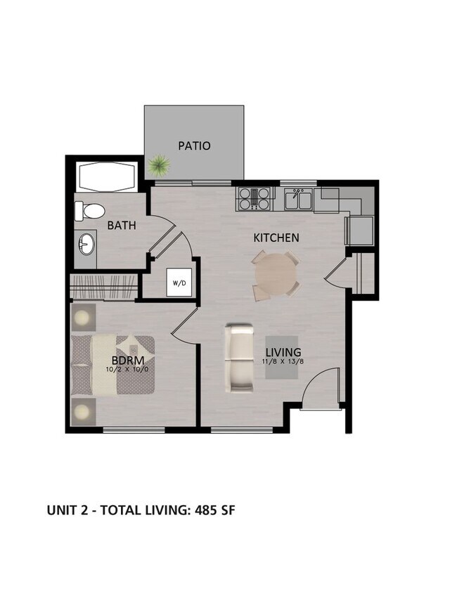 Building Photo - Contemporary 1-Bedroom Flat w/ DW + W/D Ready Late August!