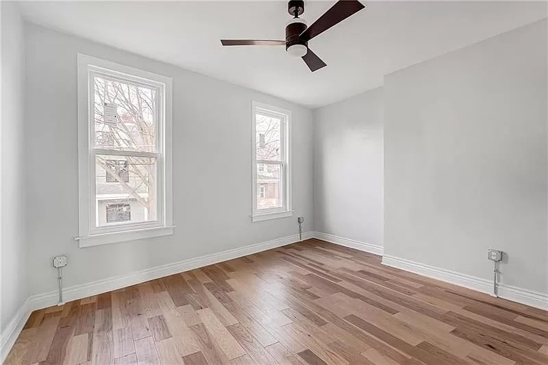 Master Bedroom - Facing front of house - 5210 Dearborn St