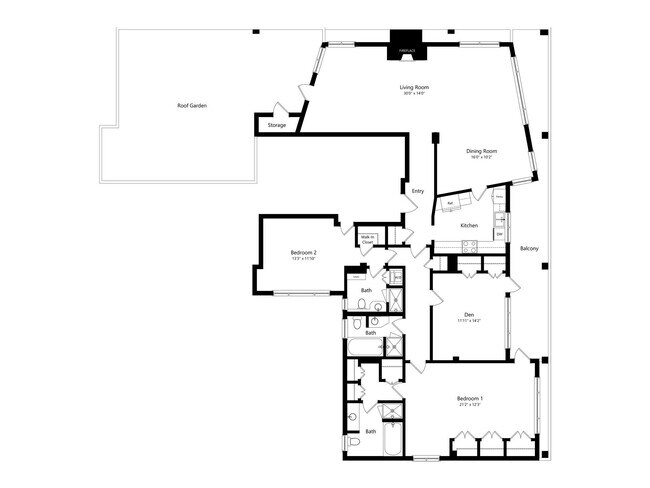 Floorplan - 1000 Green