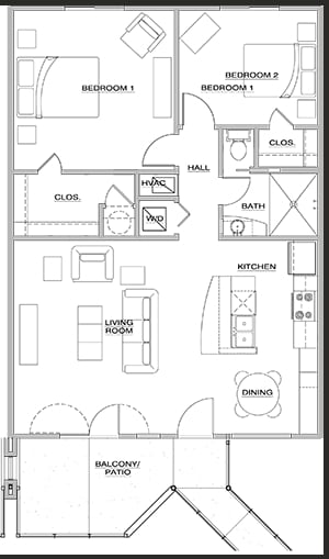 2BR/1BA - 41 Waller St