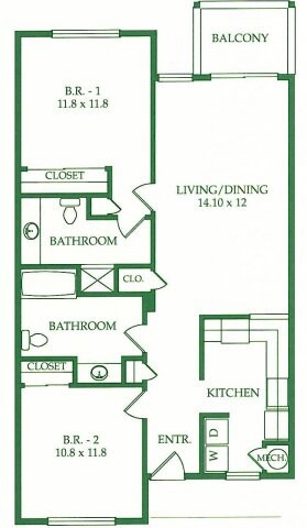 2BR/2BA - Crooked Oak at Loma Verde Preserve Apartment Homes