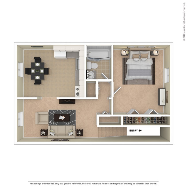 Floorplan - Apartments at Waterford