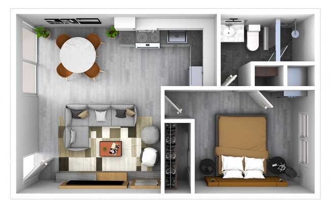 Floorplan - The V on 26th