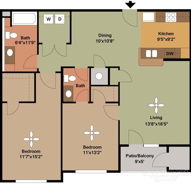 Floorplan - The Legacy at El Dorado