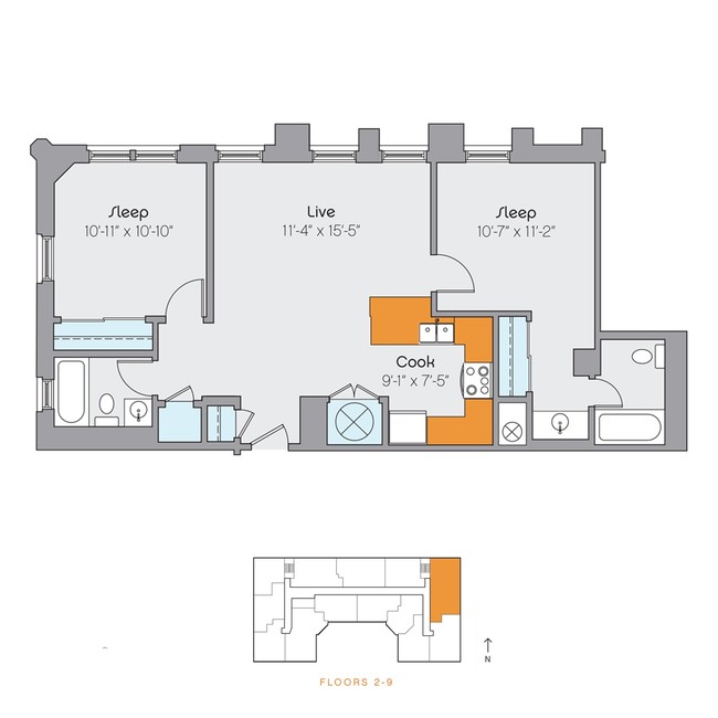Floorplan - Clyde Manor