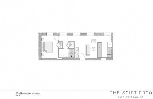 Floorplan - The Saint Anna