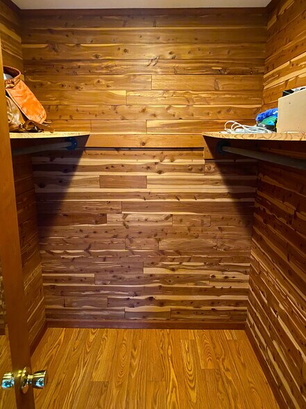 Walk-in cedar closet - 36 Sanfordtown Rd