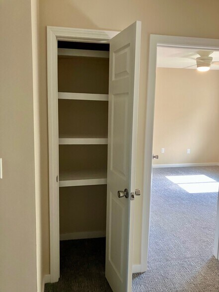 Linen closet on top floor - H5 Stonehedge Dr