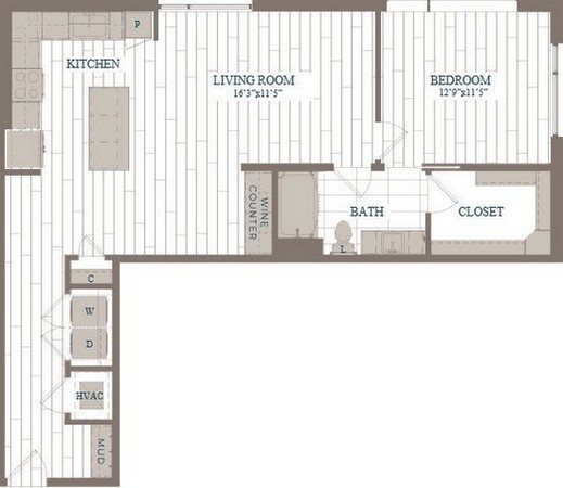 Floorplan - The Hudson