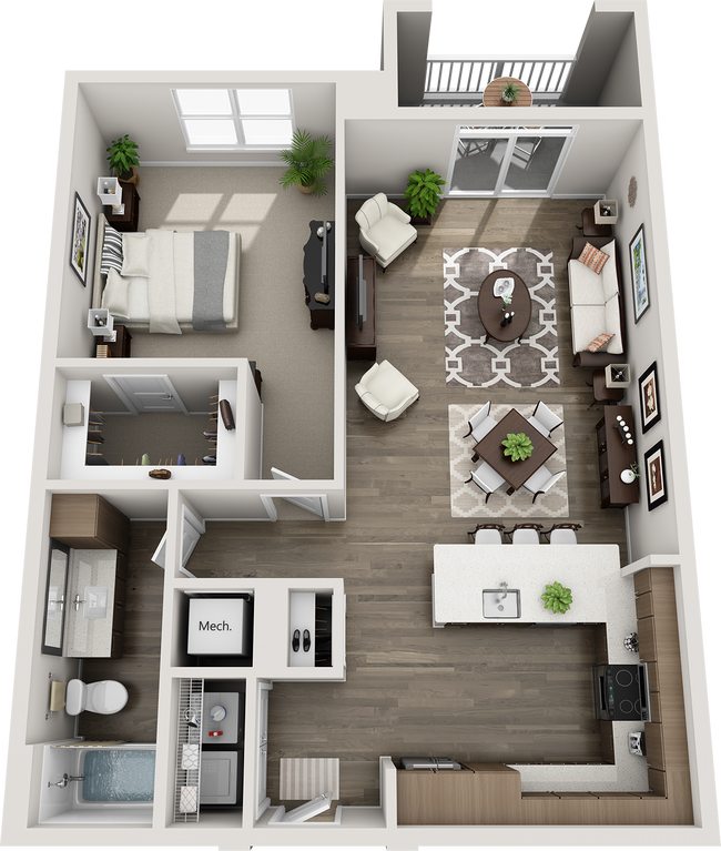 Floorplan - Lantower Weston Corners