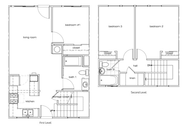 Floorplan - Jasmine Garden Apartments