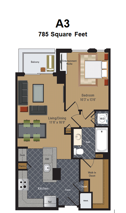 Floorplan - The Millennium