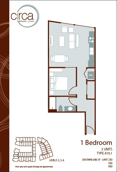 Floorplan - Circa Green Lake Apartments