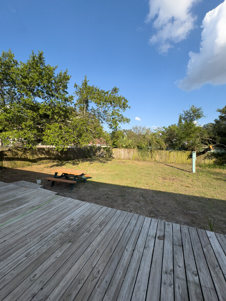 Backyard - 8111 N Hillsborough Ln