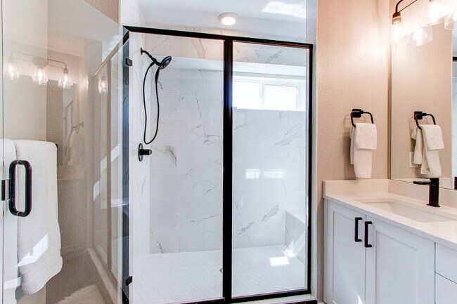 Master bathroom walk in shower - 8500 W 62nd Ave
