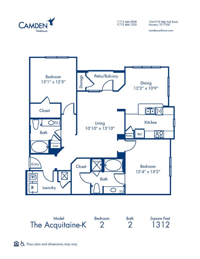 Floorplan - Camden Yorktown