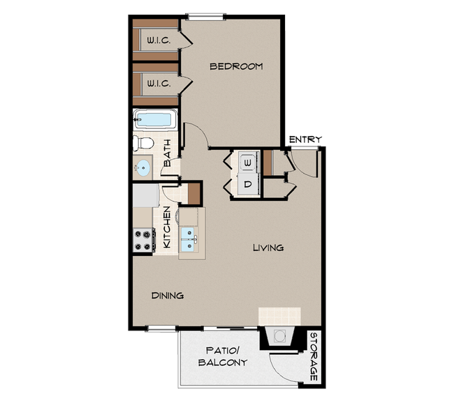 Floorplan - Summit at 7700