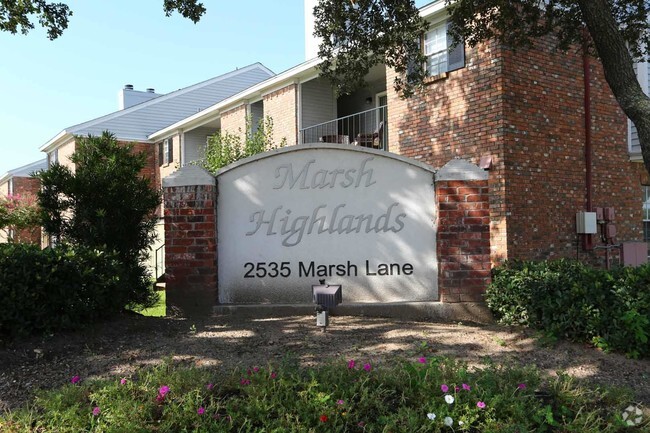 Entrance Sign - Marsh Highland