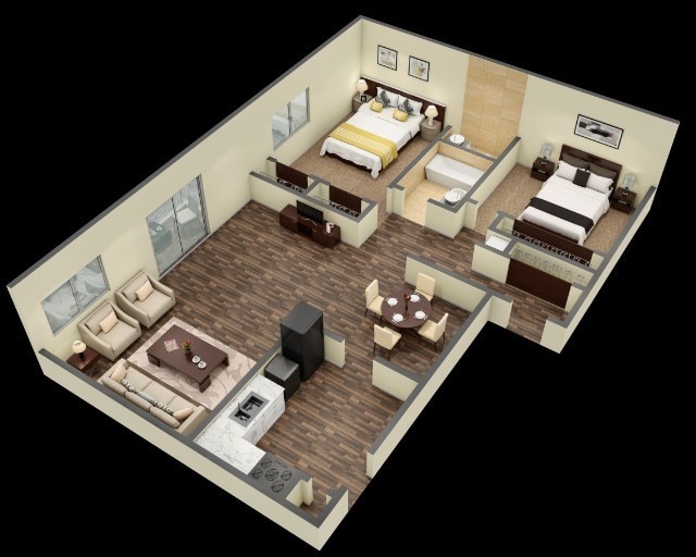 Floorplan - Axis at Westmont