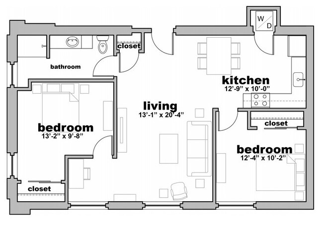 Floorplan - Lofts on Prospect