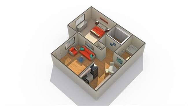 Floorplan - Mesa Station Apartments