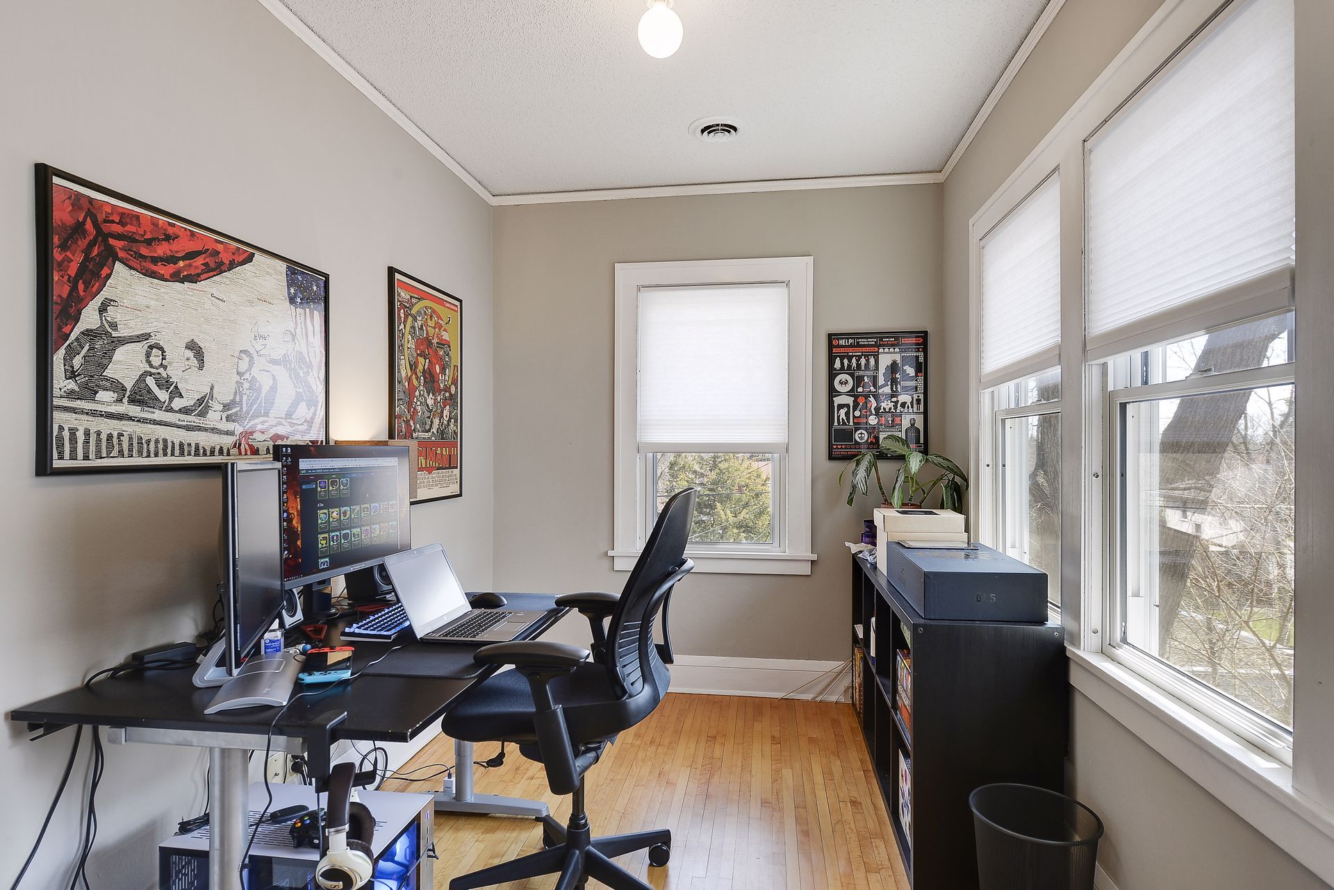 Bedroom #3 can easily be used as an office. - 4445 Colfax Avenue South