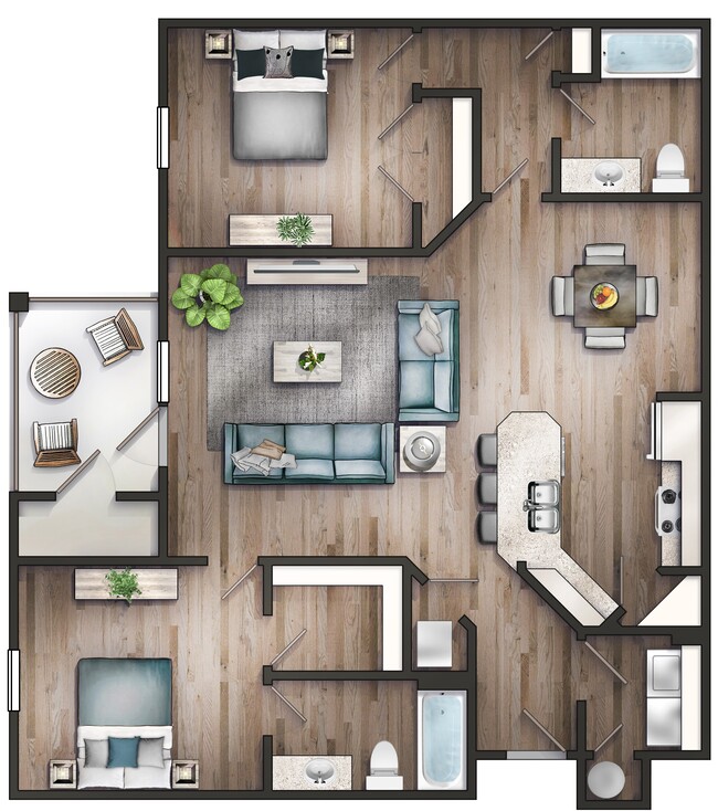 Floorplan - Duval Station Landing