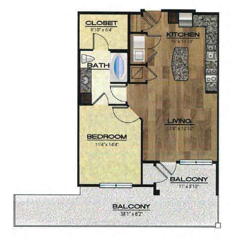 Floorplan - The Rialto