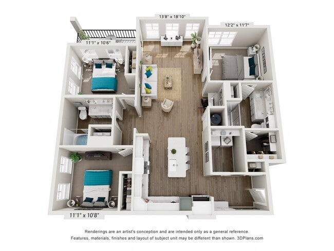 Floorplan - Hawthorne Ocean Isle
