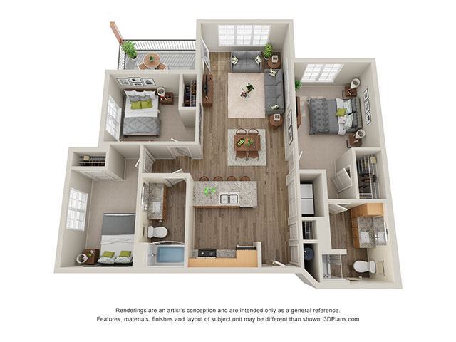 Floorplan - Timbers at Hickory Tree