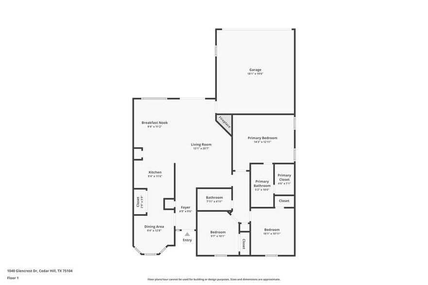 Building Photo - 1040 Glencrest Dr