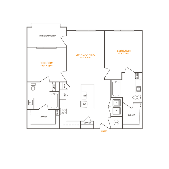 Floorplan - Citron at The Packing District