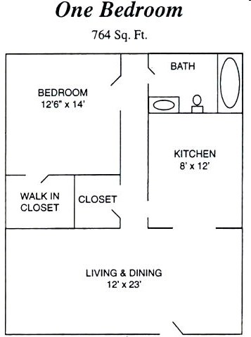 1BR/1BA - Farrow Place