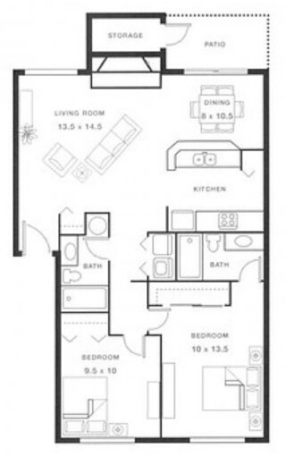 2BR/2BA - Murrayhill Park