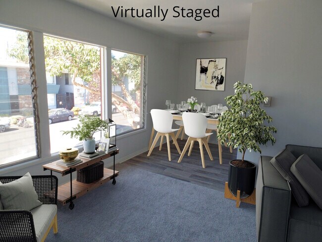 Living/dining view - 728 Cedar Ave