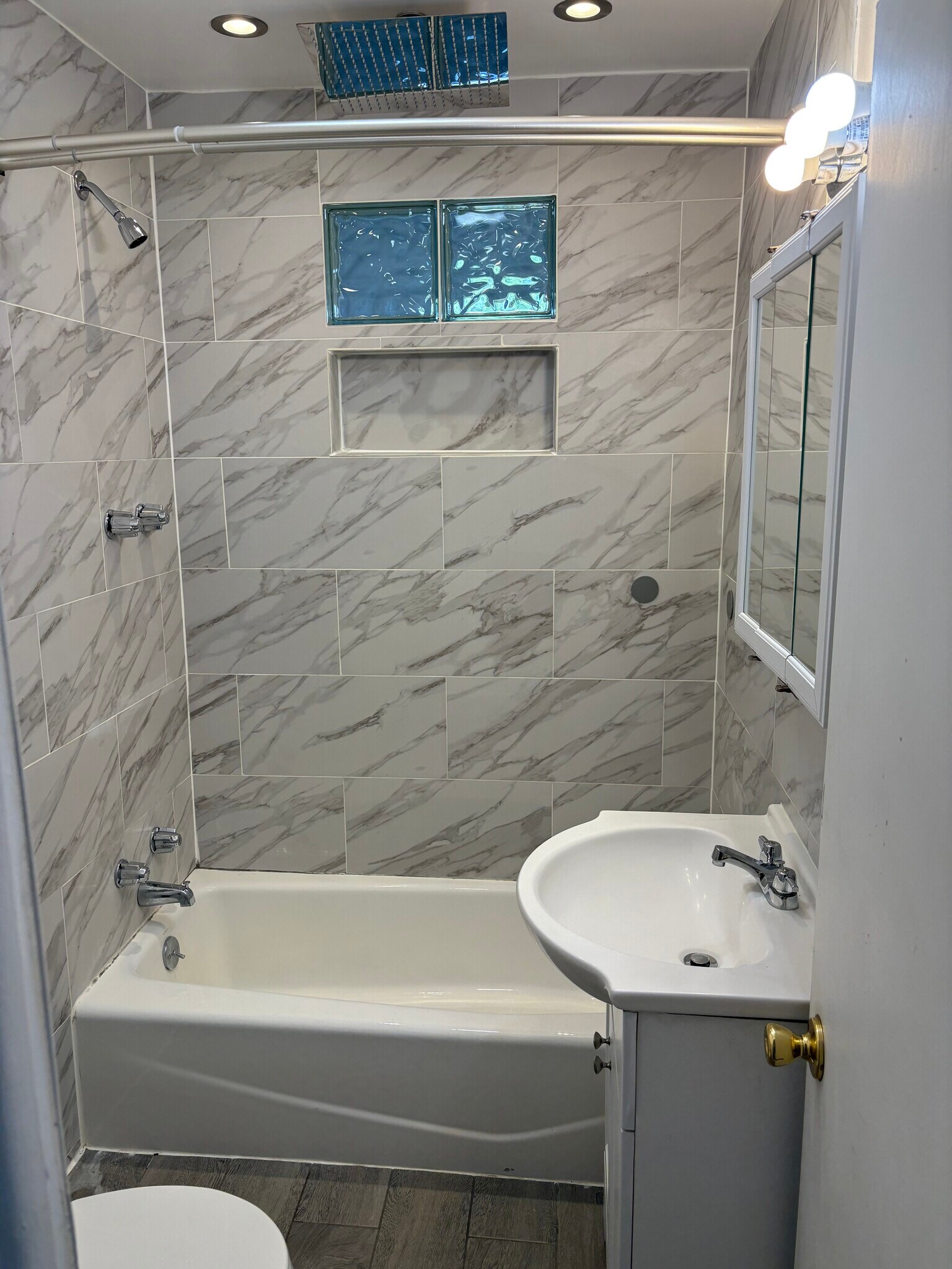 BATHROOM WITH 16 INCH RAINSHOWER - 702 Pearl Dr