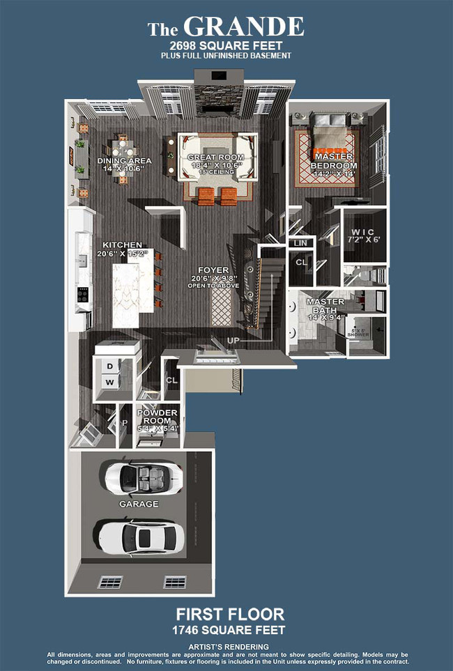 Floorplan - Alpine at Mountainside Townhomes