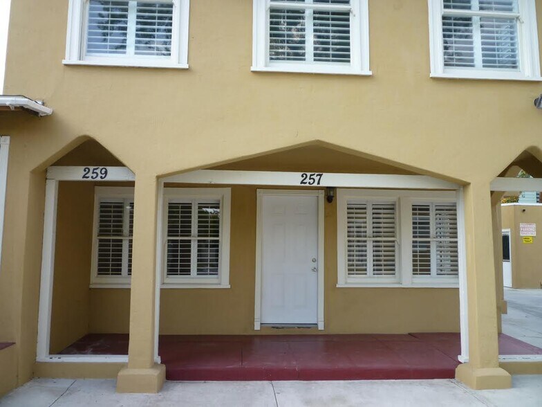 Front Door of Unit in the back of property - 257 Parke St