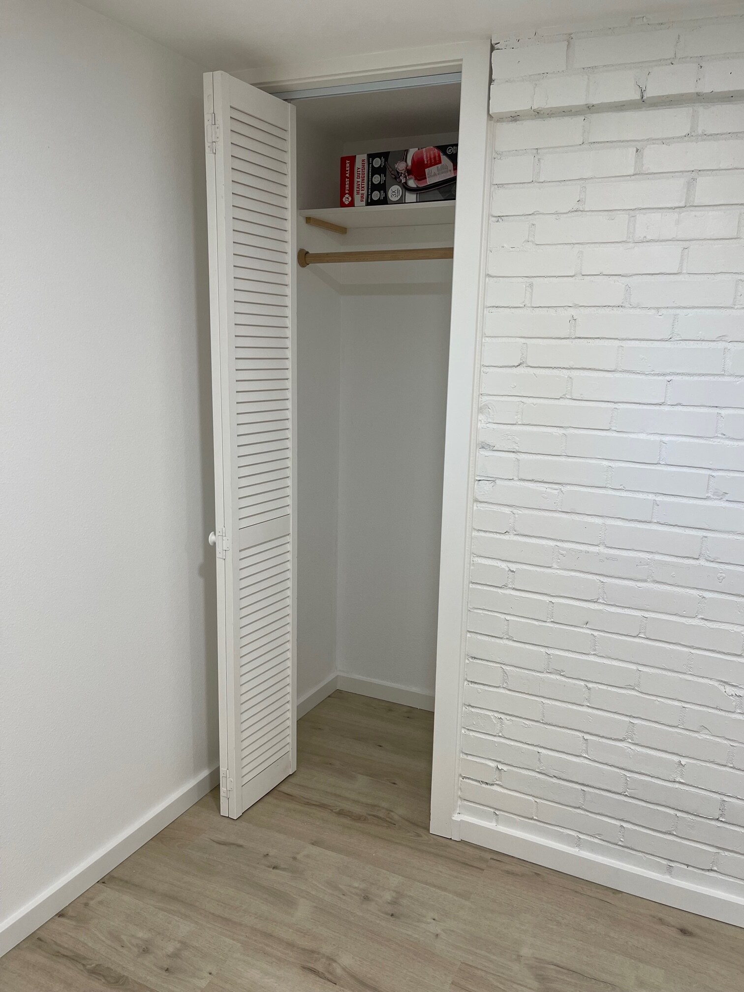 Lower unit bedroom closet - 1227 7th St