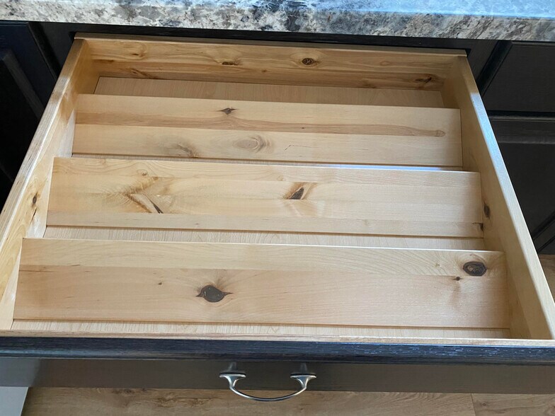 In-drawer spice rack - 214 S Minnesota Ave